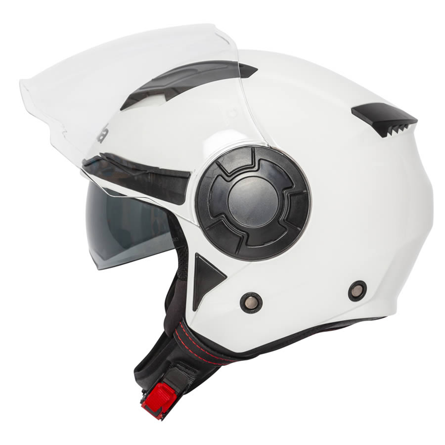 SPADA Prilba LYCAN XS jet biela DVS