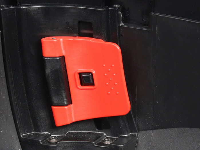 SHAD Vrchný kufor na motorku SH58X Karbón (rozšíriteľný koncept) s PREMIUM zámkom a opierkou