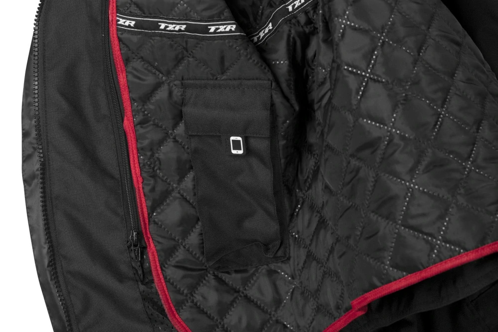 TXR Bunda na motorku Visper čierno-fluo žltá 4XL