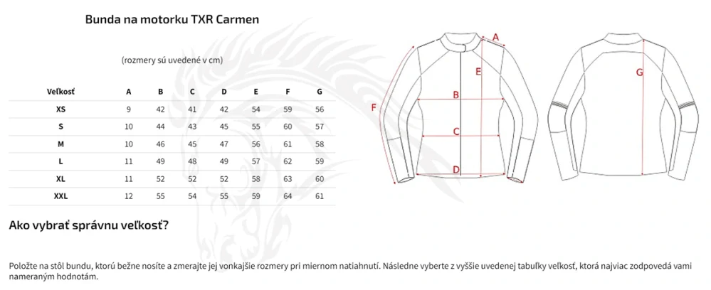 TXR Dámska kožená bunda na motorku Carmen hnedá M
