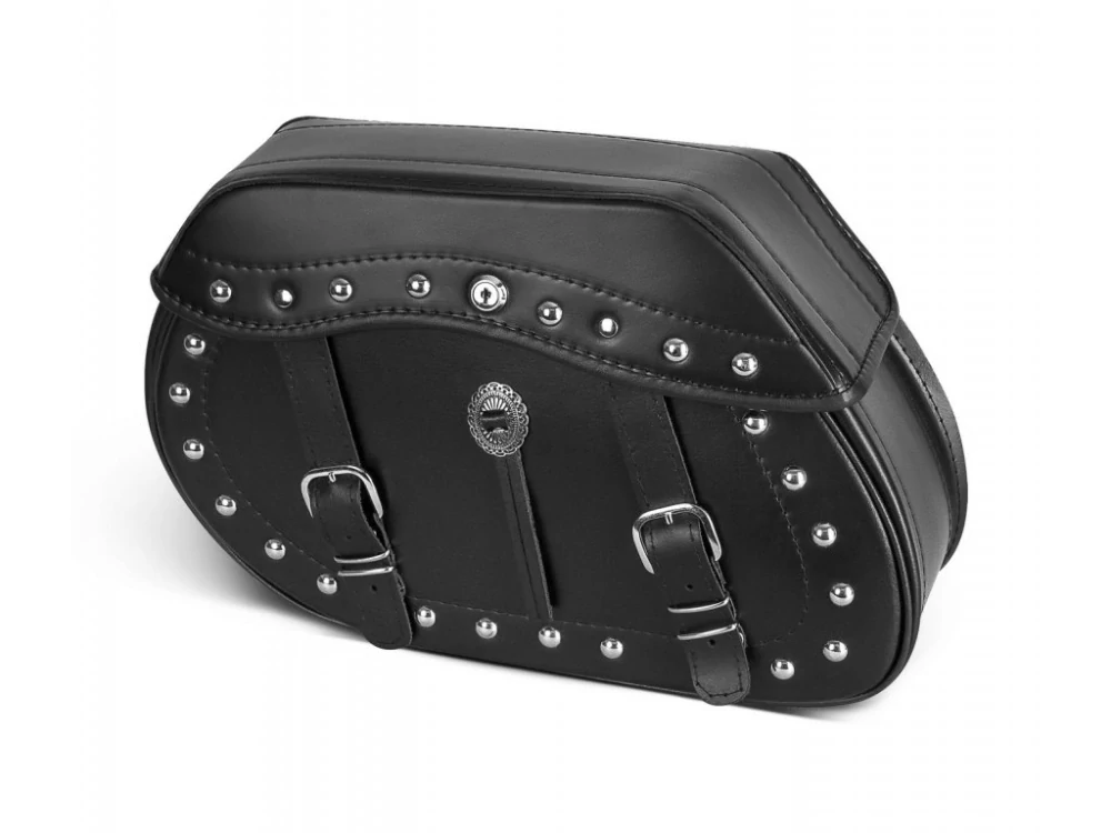 TXR Kožené brašne na motorku DS14E so zámkom