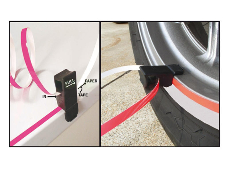 NEW LABEL MOTO páska na kolesá červená