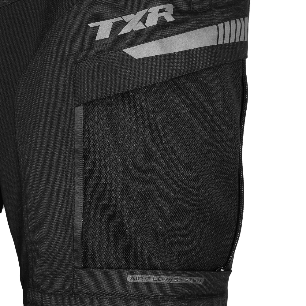 TXR Nohavice na motorku Expedition čierne 4XL