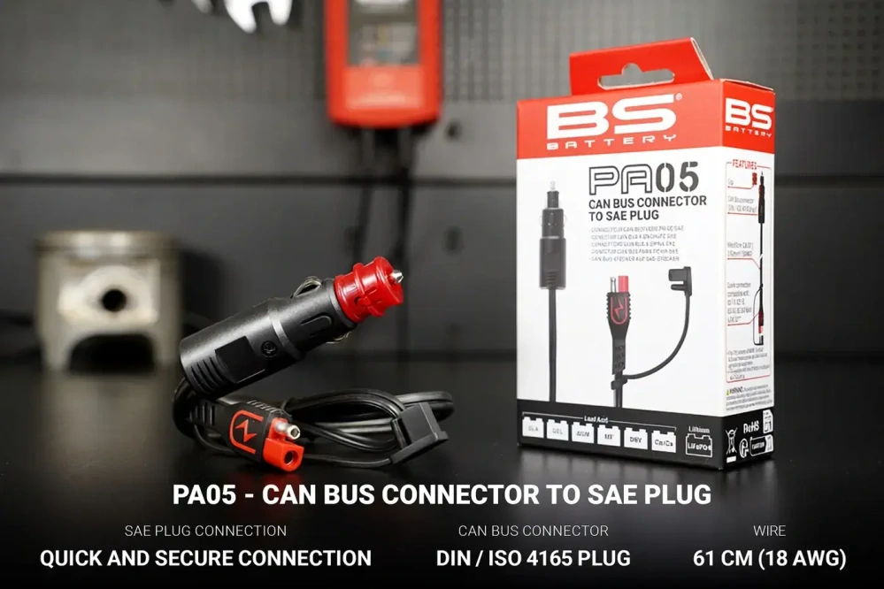 BS-BATTERY PA 05 – CAN BUS konektor (DIN) na SAE konektor