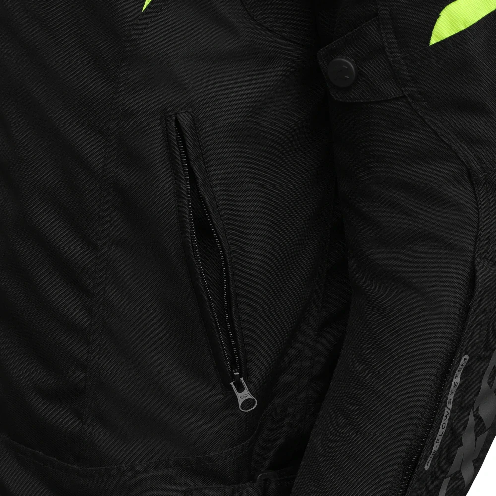 TXR Bunda na motorku Striker čierno-fluo-žltá L