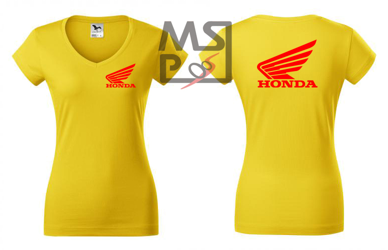 Dámske tričko s motívom Honda 11
