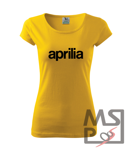 Dámske tričko s motívom Aprilia 01