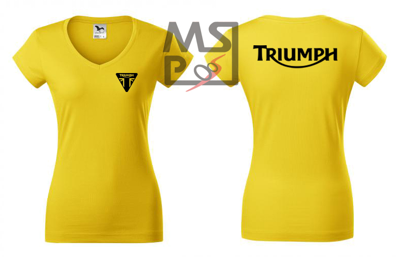 Dámske tričko s motívom Triumph