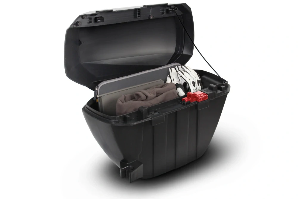 SHAD Bočné kufre SH23 hliníkový vzhľad (pár)