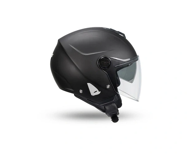 UFO PLAST Otvorená prilba na motorku NIXIE matná čierna L