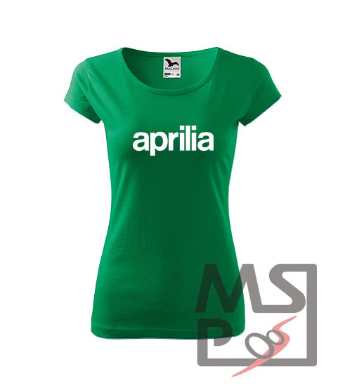 Dámske tričko s motívom Aprilia 01