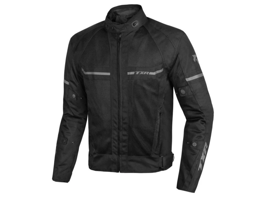 TXR Bunda na motorku Steward čierno-sivá 3XL