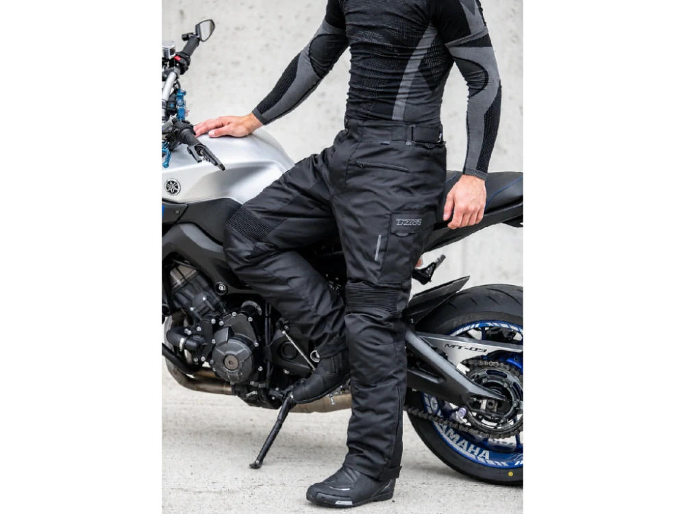 TXR Nohavice na motorku Cargo 2 čierne 4XL