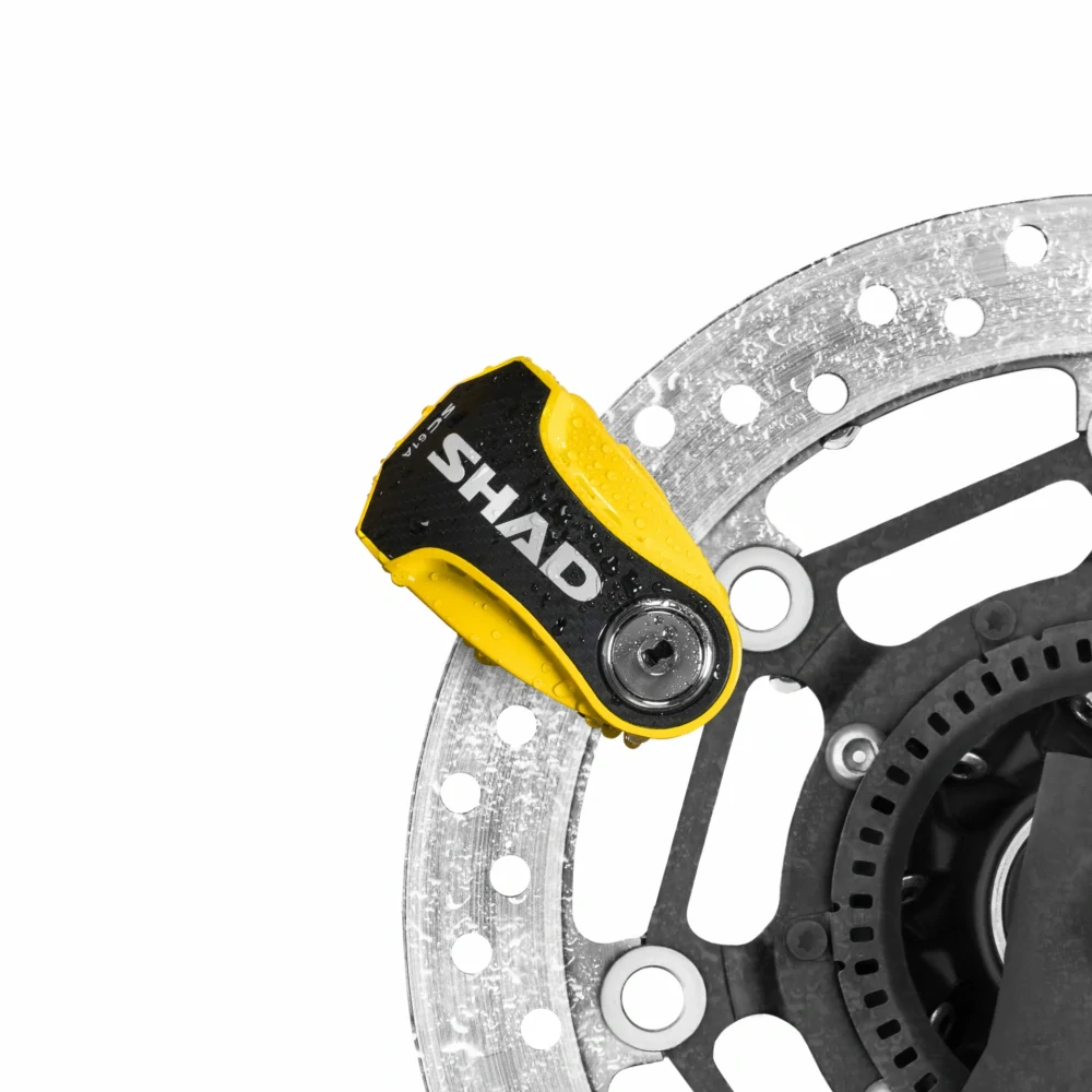 SHAD Zámok na kotúč SC61A C0S6103A žltá pin 6mm