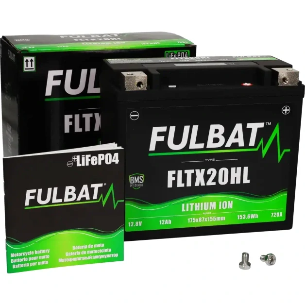 FULBAT Lítiová motocyklová batéria FLTX20HL