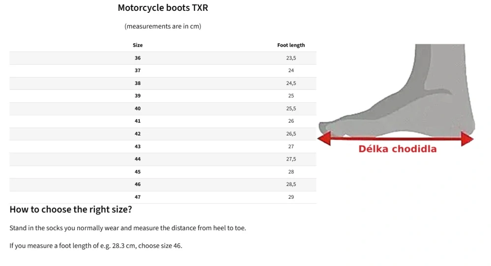 TXR Topánky na motorku Adventure 38
