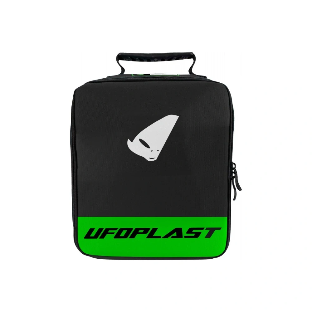 UFO PLAST Taška na okuliare na motokros čierno-zelená