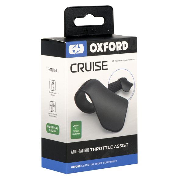OXFORD Opierka dlane Cruise (čierna) Mechanický tempomat