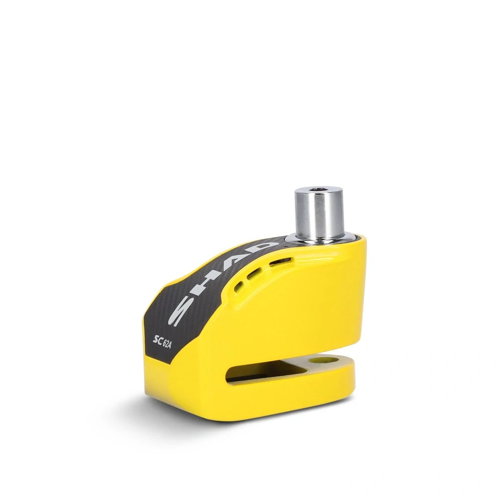SHAD Zámok na kotúč s alarmom SC62A C0S6213A žltá čap 10 mm