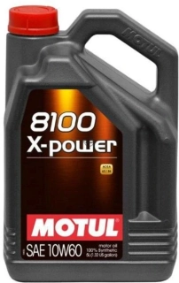 MOTUL Motorový olej 8100 X-Power 10W60 5L