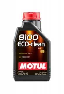 MOTUL Motorový olej 8100 Eco-Clean 0W20 1L