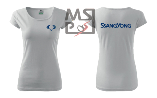 Dámske tričko s motívom SsangYong