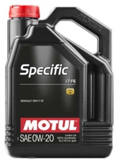 MOTUL Motorový olej Specific 17 FE 0W20 5L