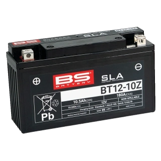 BS-BATTERY BT12-10Z 12V 10Ah 180A (YT12-10Z) 194x59x112mm L+ AGM bezúdržbová motobatéria