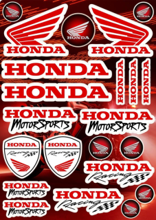 Nálepky moto Honda 6