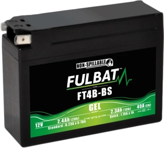 FULBAT FT4B-BS 12V 2,3Ah 40A 113x38x85mm L+ GEL bezúdržbová motobatéria