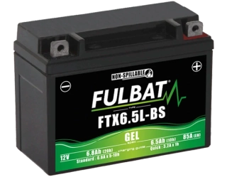 FULBAT FTX6.5L-BS 12V 6,5Ah 85A 139x66x102mm P+ GEL bezúdržbová motobatéria
