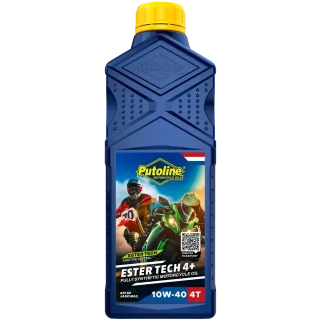 PUTOLINE Motorový olej Ester Tech 4T+ 10W40 1L Road/OFF-Road