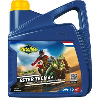 PUTOLINE Motorový olej Ester Tech 4T+ 10W40 4L Road/OFF-Road