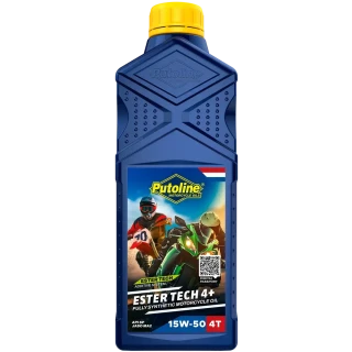 PUTOLINE Motorový olej Ester Tech 4T+ 15W50 1L