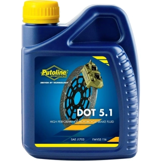 PUTOLINE Brzdová kvapalina DOT 5.1 500ML