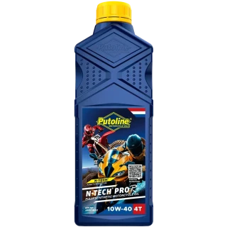 PUTOLINE Motorový olej N-Tech Pro R+ 10W40 4T 1L Road/OFF-Road