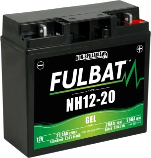 FULBAT NH12-20 12V 20Ah 235A 186x82x171mm P+ GEL bezúdržbová motobatéria
