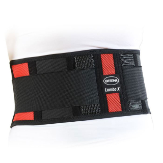 ORTEMA Ľadvinový pás LUMBO-X MX XL červený