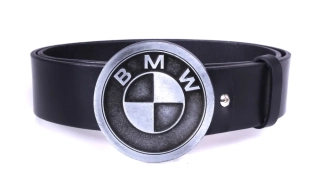 TXR Kožený opasok BMW 90 cm