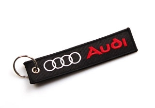 TXR Textilná kľúčenka Audi