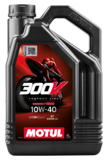 MOTUL Motorový olej 300V 4T FACTORY LINE 10W40 4L