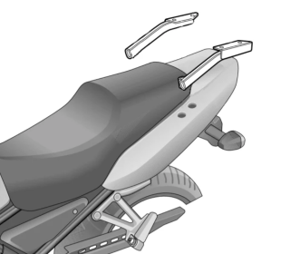 SHAD Montážna sada pre Horný kufor Top master Y0FZ61ST YAMAHA FAZER 600