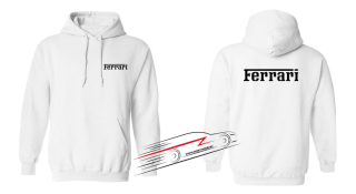 Mikina s motívom Ferrari 3