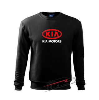 Mikina s motívom Kia 28 čierna 3XL