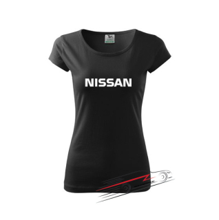 Dámske tričkos motívom Nissan