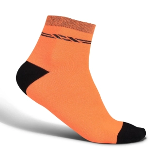 TXR Športová polovysoká ponožka Neon fluo oranžová 41/42