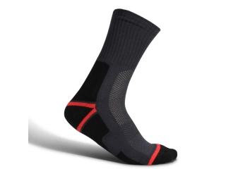 TXR Funkčné ponožky na motorku Tempo čierno-tmavo sivé 38/40