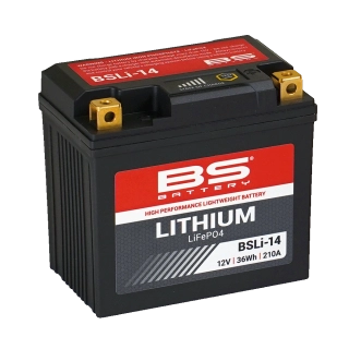 BS-BATTERY BSLI-14 12V 3Ah 210A P+ LiFePO4 lítiová motobatéria