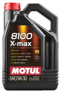 MOTUL Motorový olej 8100 X-max 0W30 5L