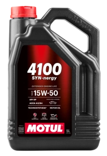MOTUL Motorový olej 4100 SYN-nergy 15W50 5L